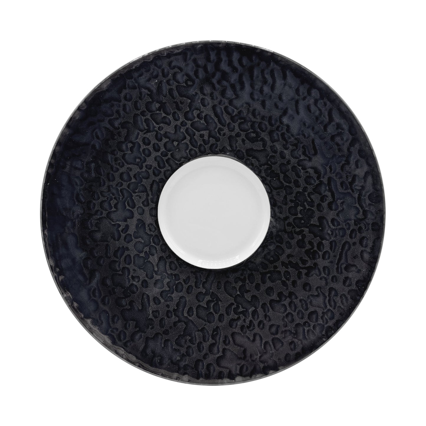 JL Coquet JUNGLE - Assiette Mise en bouche 11.42 Inch SKU: HOR1031JUBKBLNC000