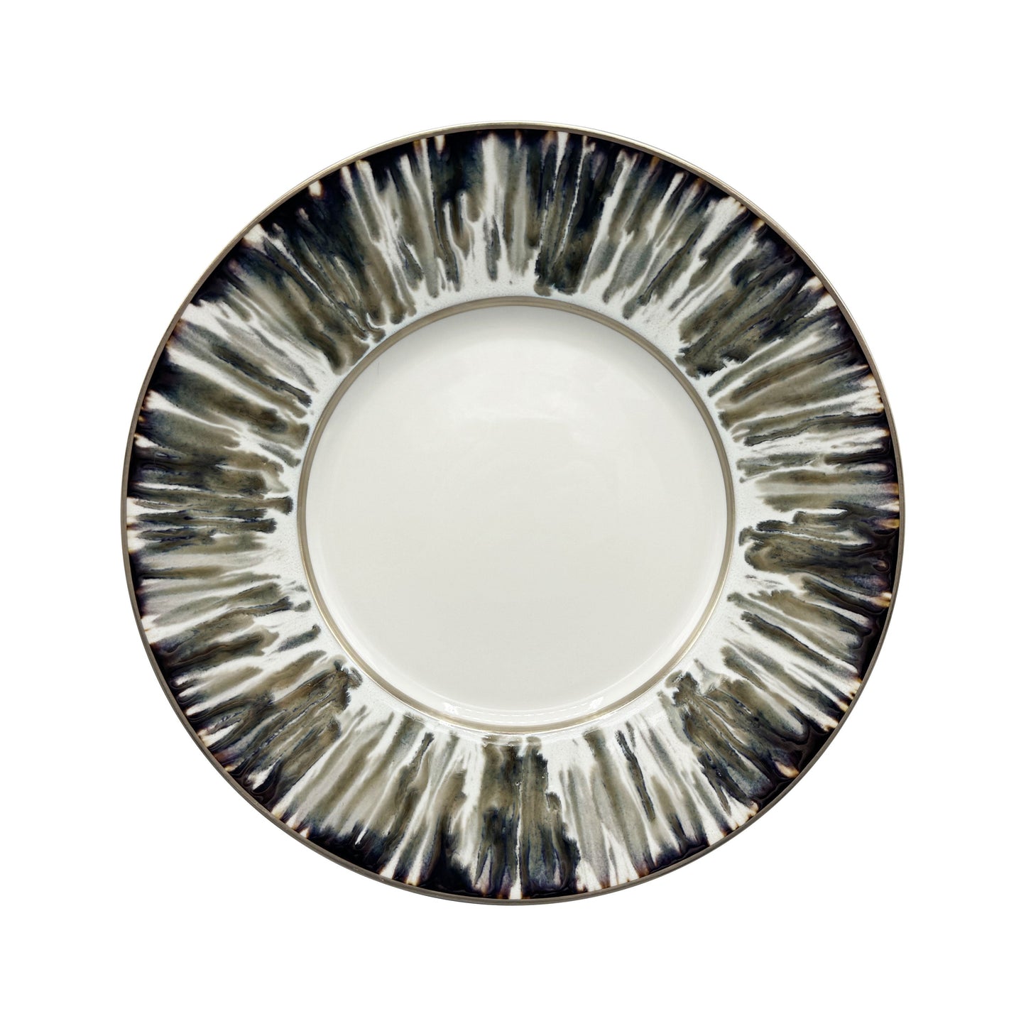 JL Coquet ?CAILLE CR?ME Filet Bronze - Assiette plate, 1824 6.5 Inch SKU: MHV1034ECRECREMB00