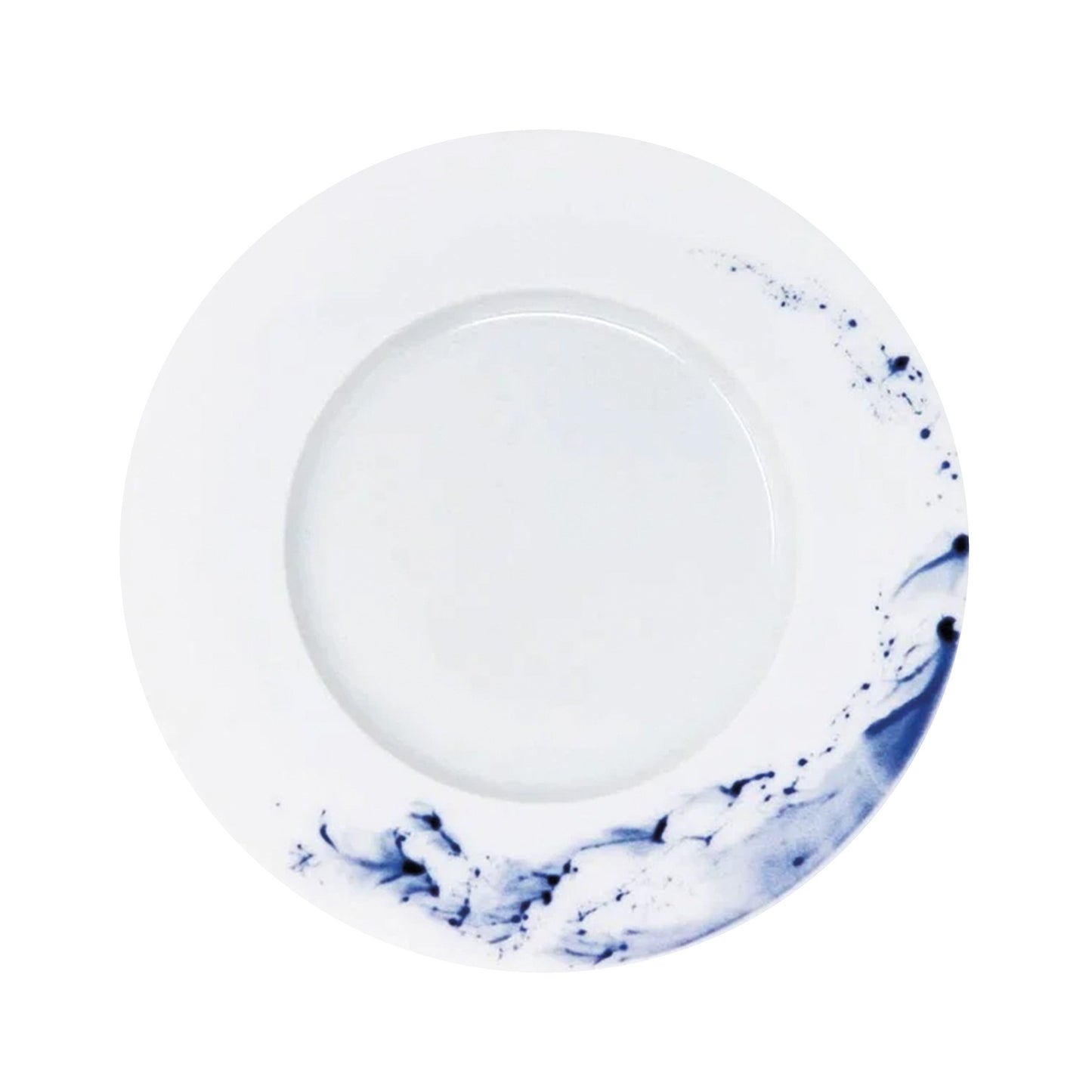JL Coquet BLUE IMPRESSION - Assiette plate 6.5 Inch SKU: DMO1034BIMPBLNC000