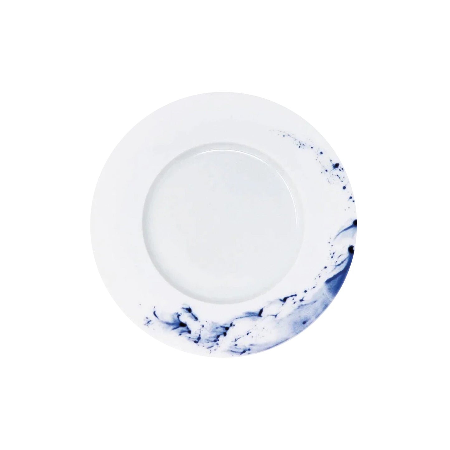 JL Coquet BLUE IMPRESSION - Assiette ? dessert, 2011 9.06 Inch SKU: DMO1028BIMPBLNC000