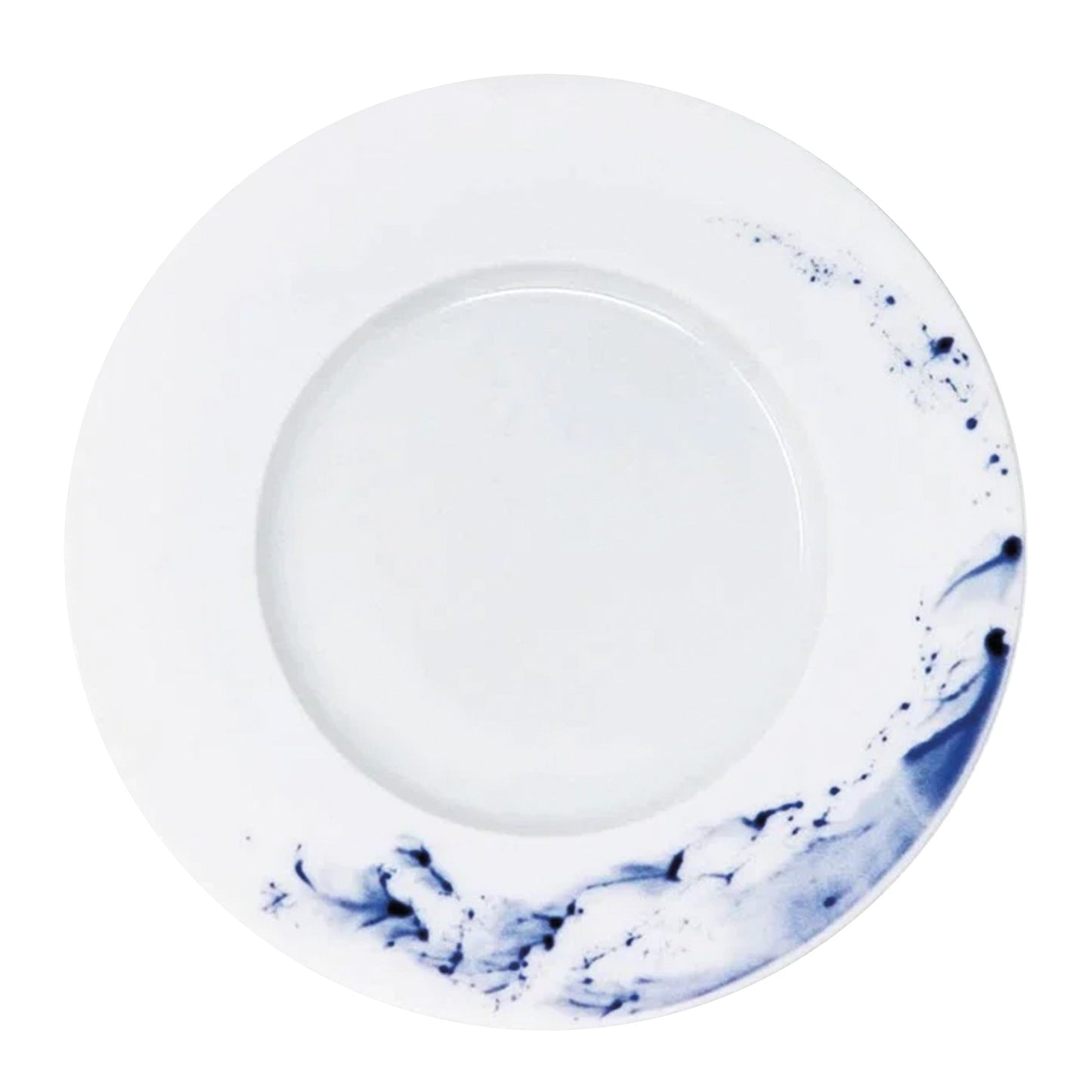 JL Coquet BLUE IMPRESSION - Assiette de pr?sentation 12.99 Inch SKU: DMO1039BIMPBLNC000