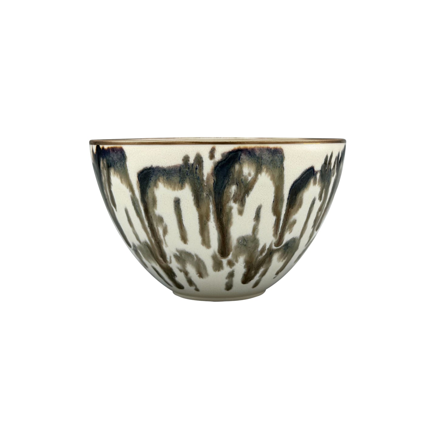 JL Coquet ?CAILLE CR?ME Filet Bronze - Bol Maxi 5.12 Inch SKU: HOR2009ECRECREMB00