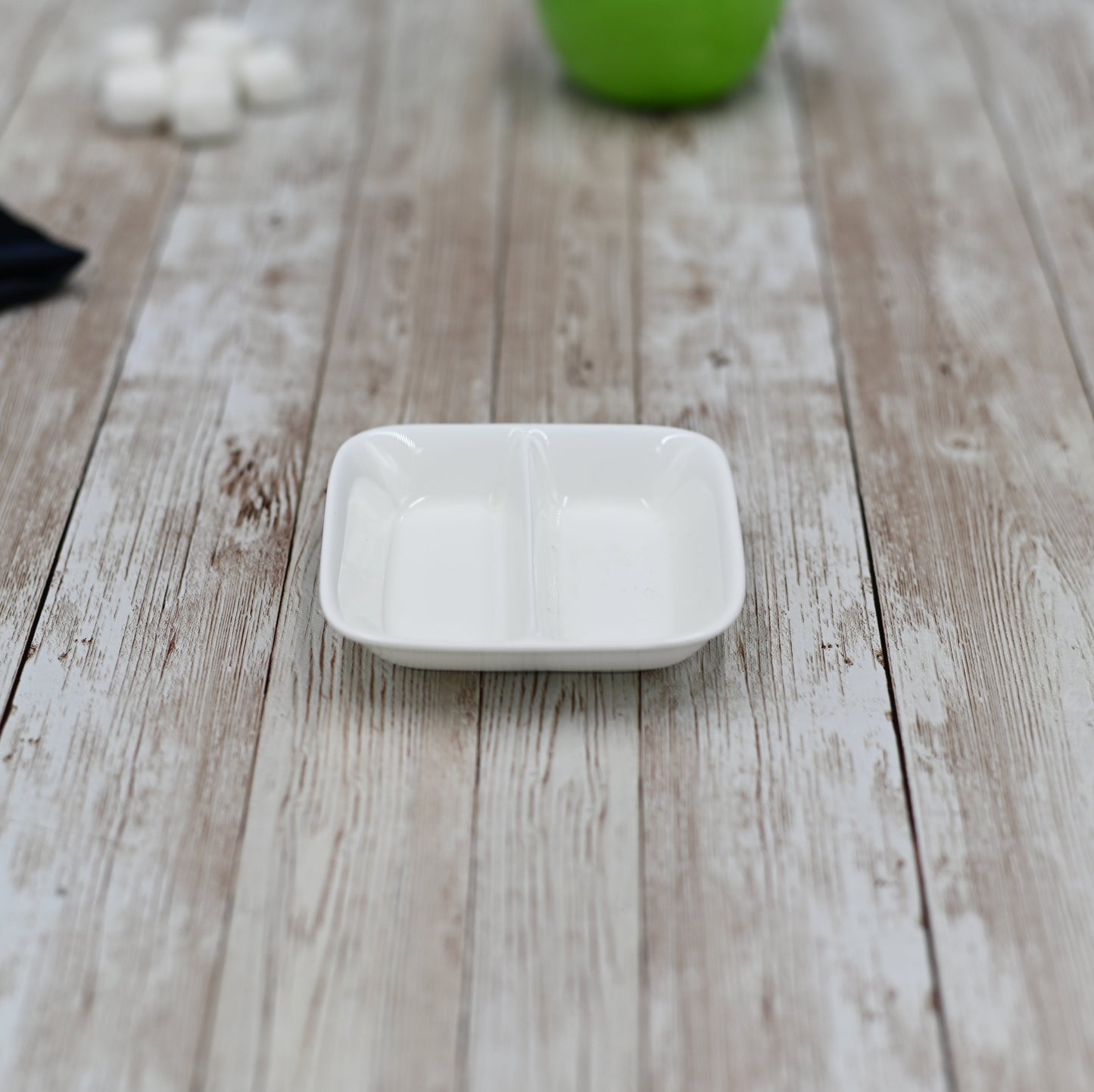 Wilmax Fine Porcelain Soy Dish 3.25" X 3.25" | 8.5 Cm 8.5 Cm SKU: WL-996050/A
