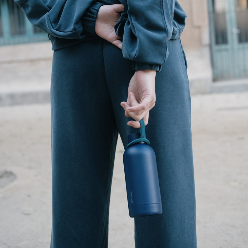 Insulated Reusable Bottle 12 oz - Midnight Blue