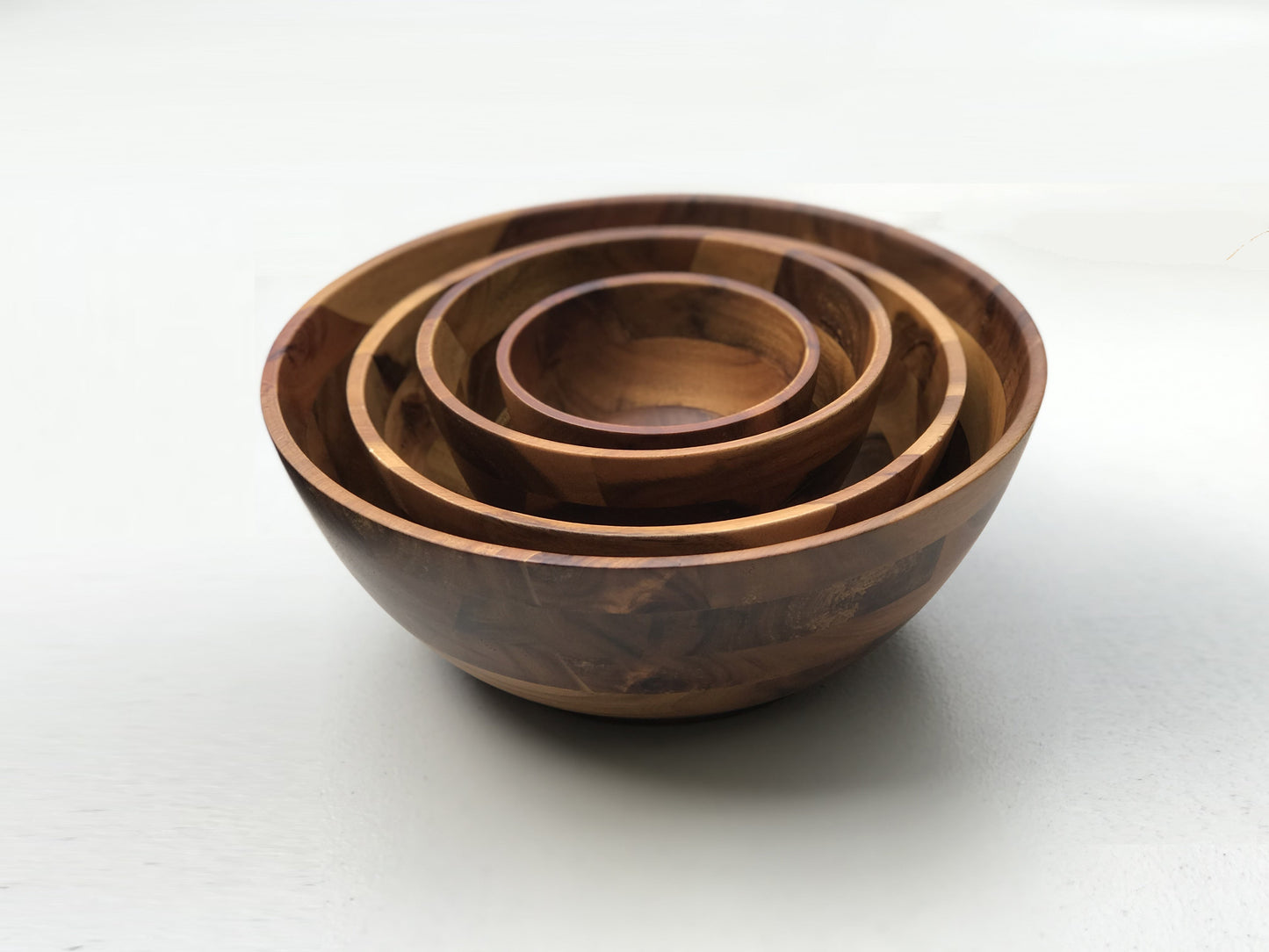 ZavisGreen Acacia round bowl 4" Diameter SKU: ZG-660704