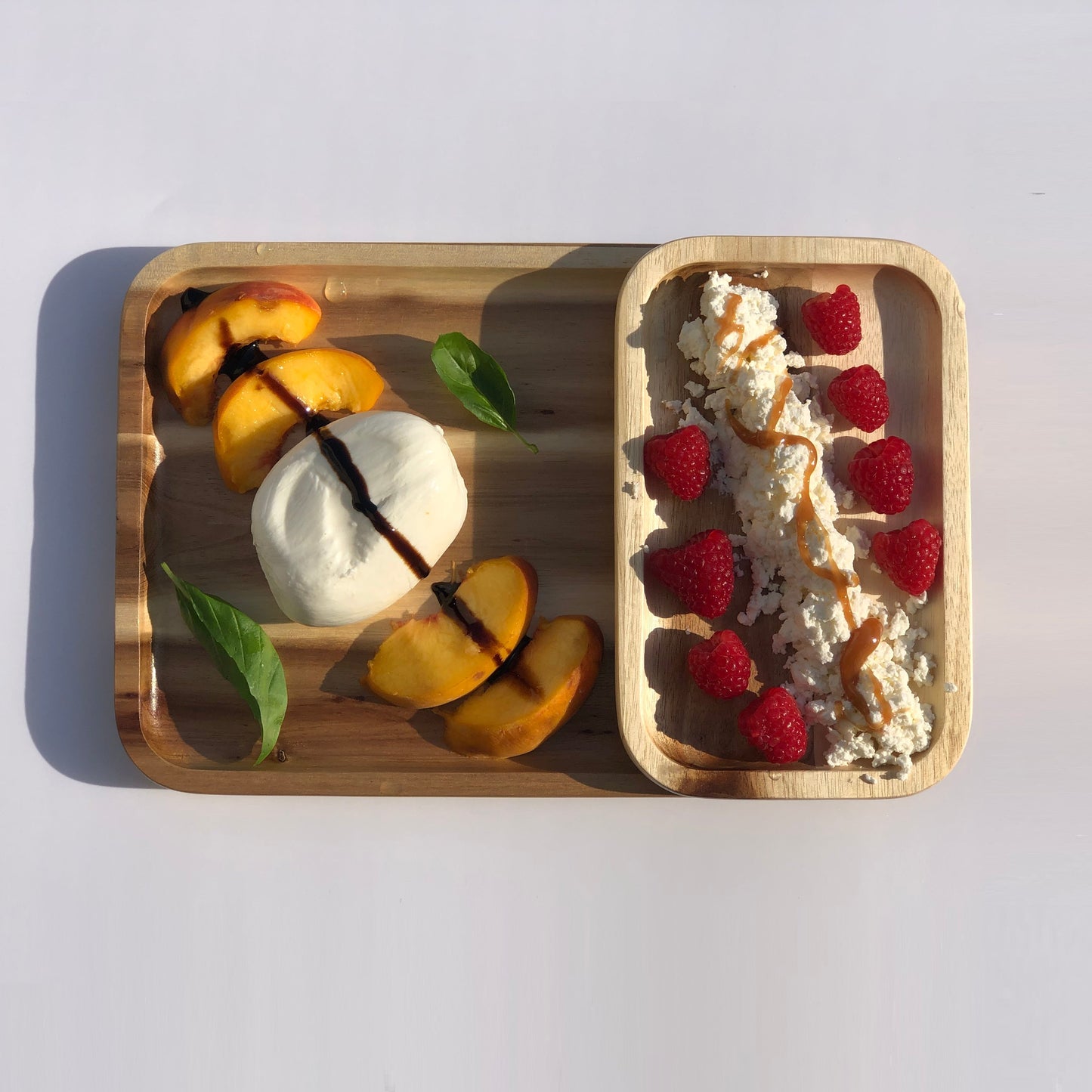 ZavisGreen Acacia Serving rectangle tray / dish 12" X 8" SKU: ZG-660212