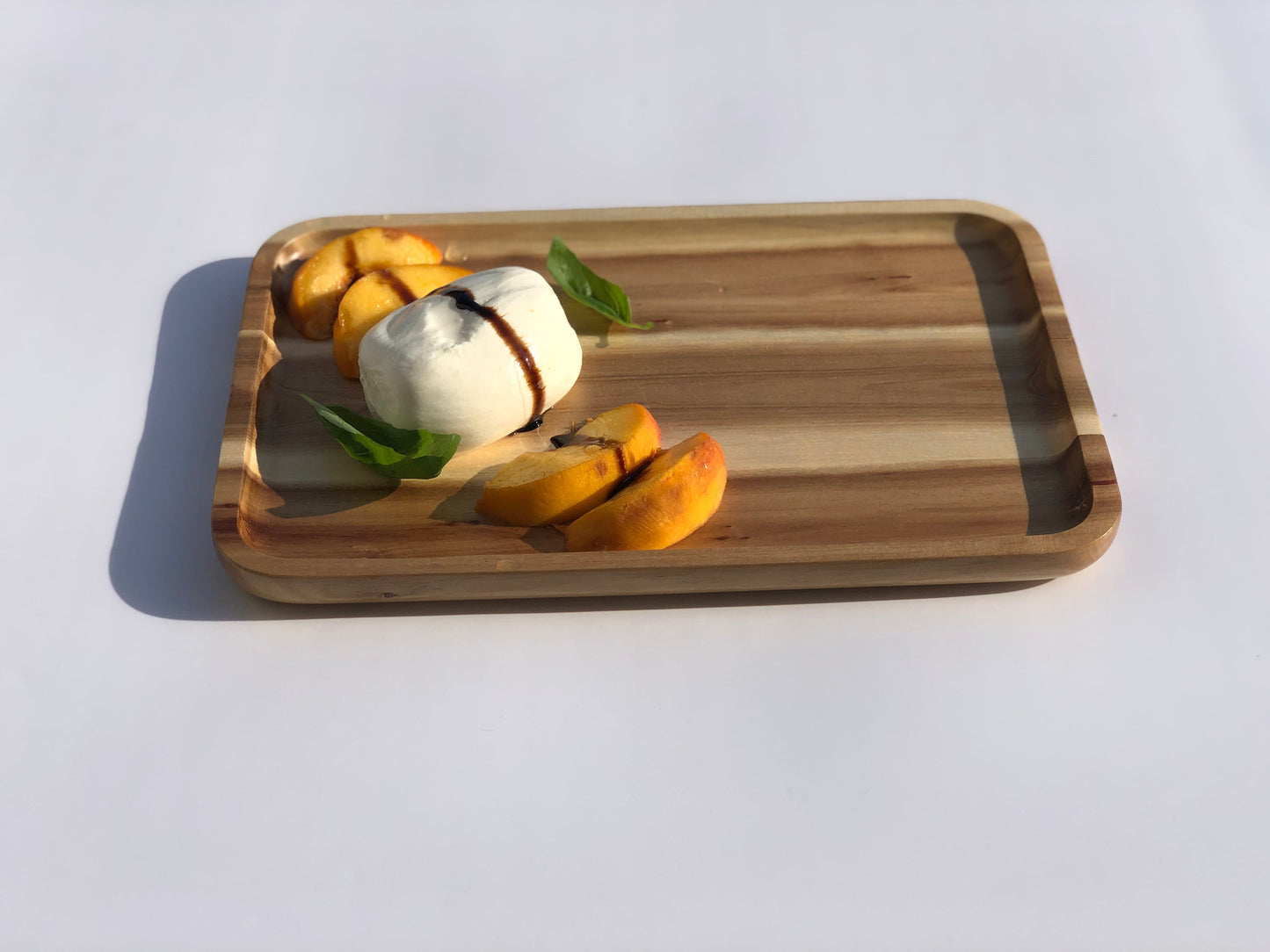 ZavisGreen Acacia Serving rectangle tray / dish 10" X 7" SKU: ZG-660210