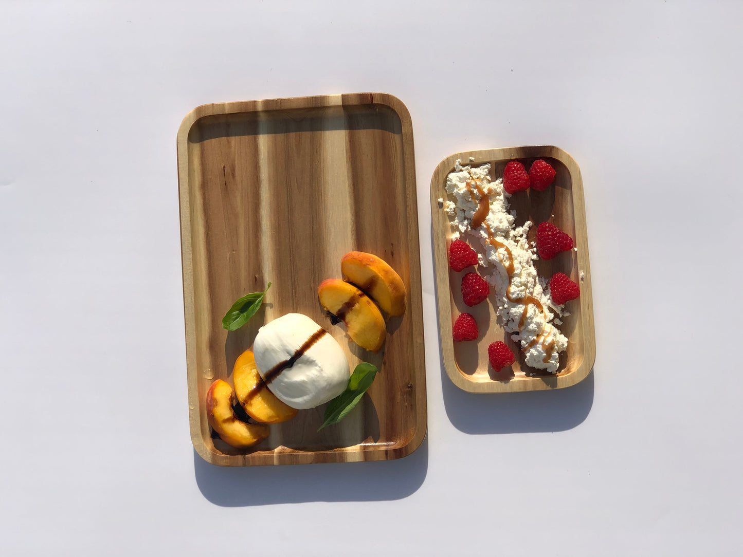 ZavisGreen Acacia Serving rectangle tray / dish 6" X 4" SKU: ZG-660206