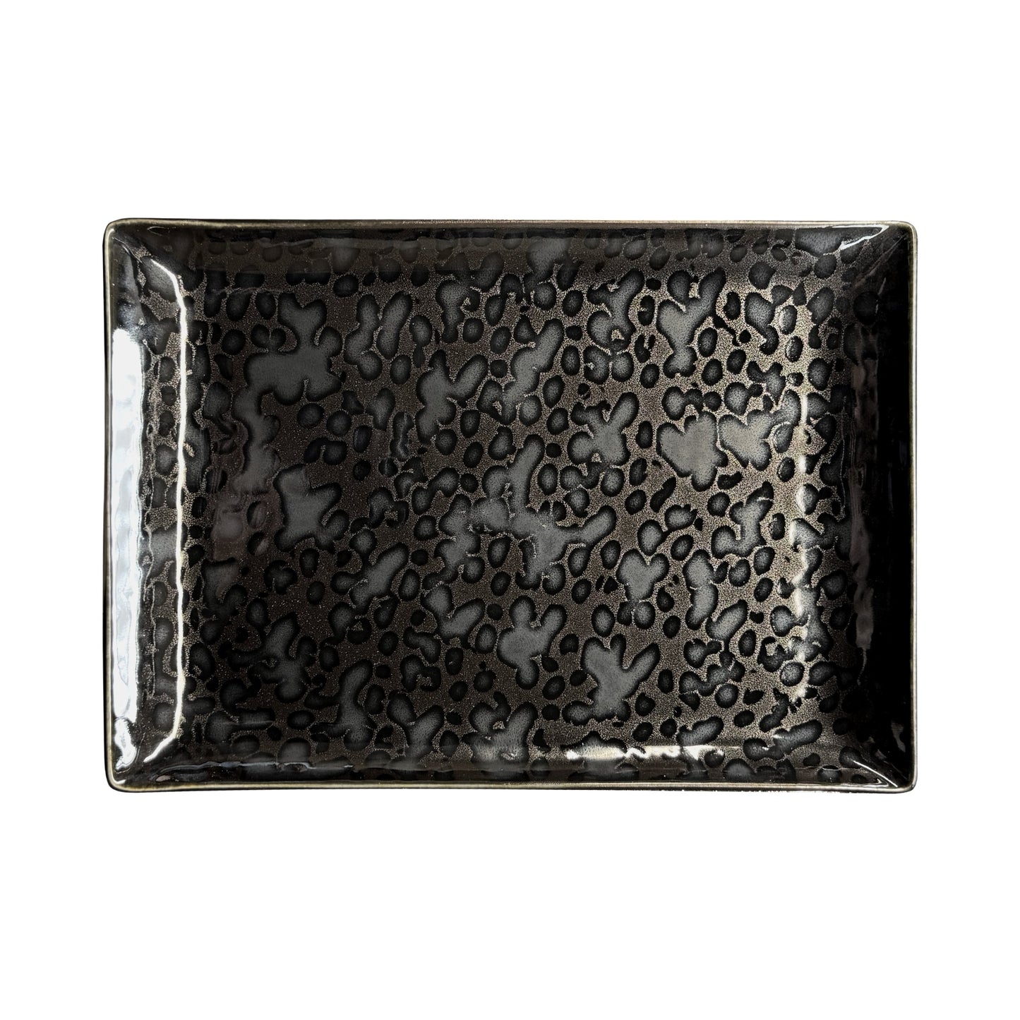 JL Coquet JUNGLE - Plateau rectangulaire GM 40 x 21 cm SKU: ACC1038JUBKNPAI000