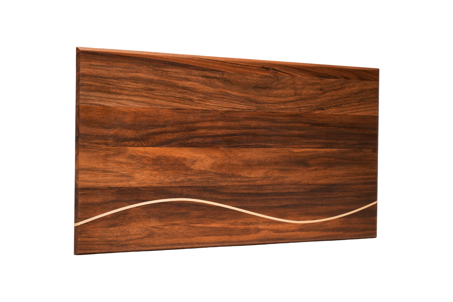 SERVING & CUTTING BOARD Black walnut 17.72 x 11.81 inches #0513