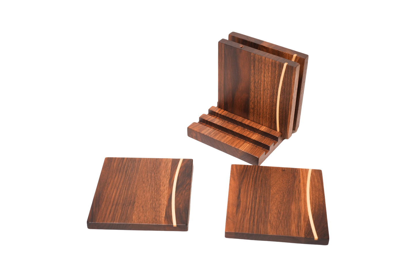 COASTER Black walnut 4*4*0.4 inches #0529
