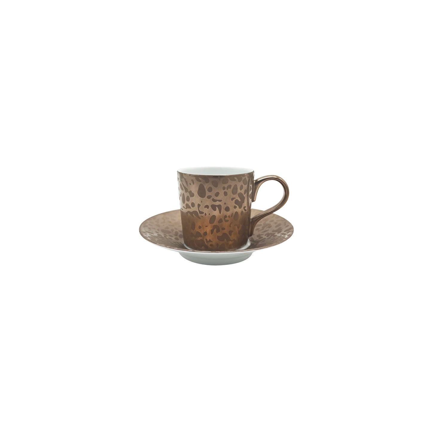 JL Coquet BIG BANG Bronze - Tasse caf? & soucoupe 4.53 Inch SKU: CYL3015BIBBBLNC000