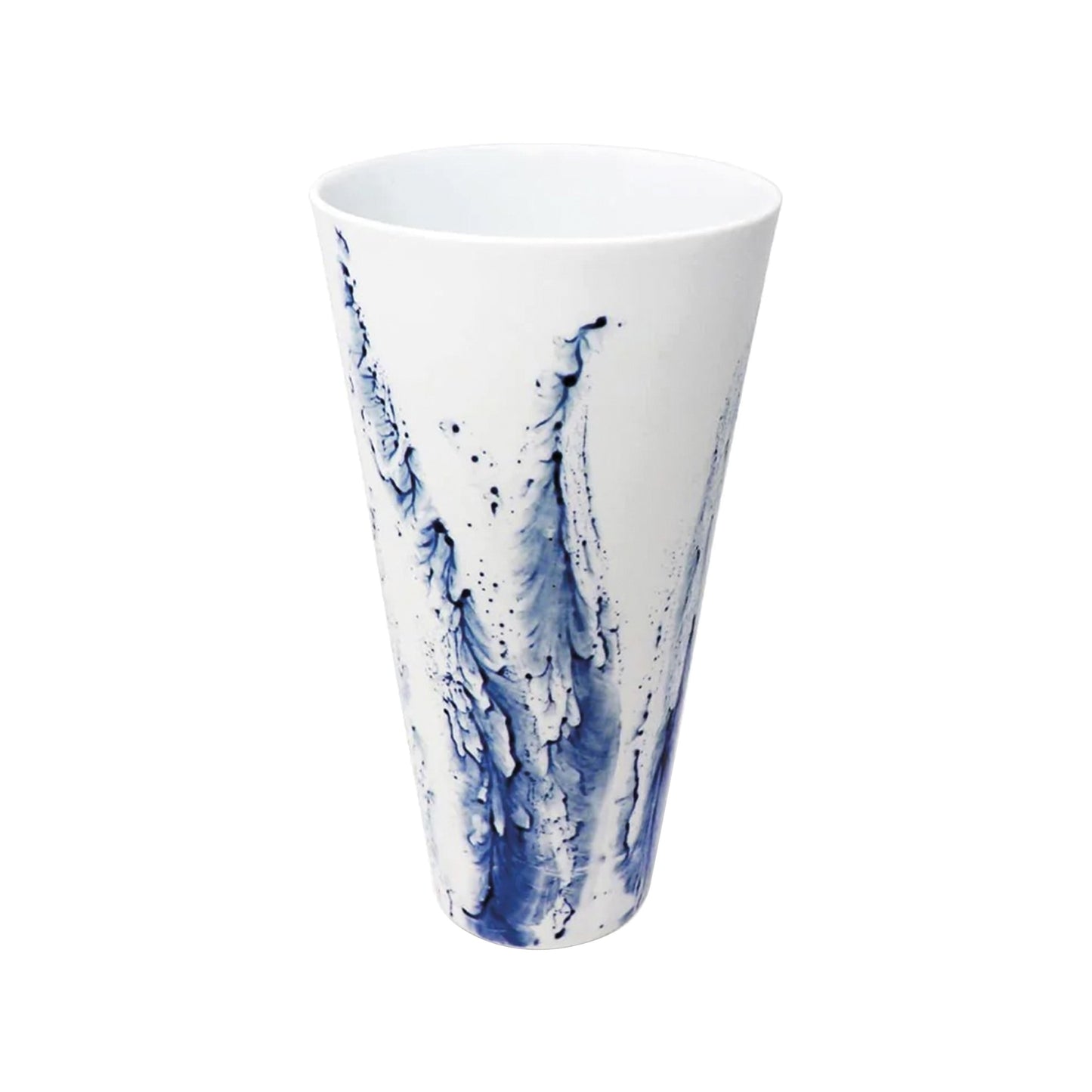 JL Coquet BLUE IMPRESSION - Vase droit GM 19.69 Inch SKU: ACC6138BIMPBLNC000