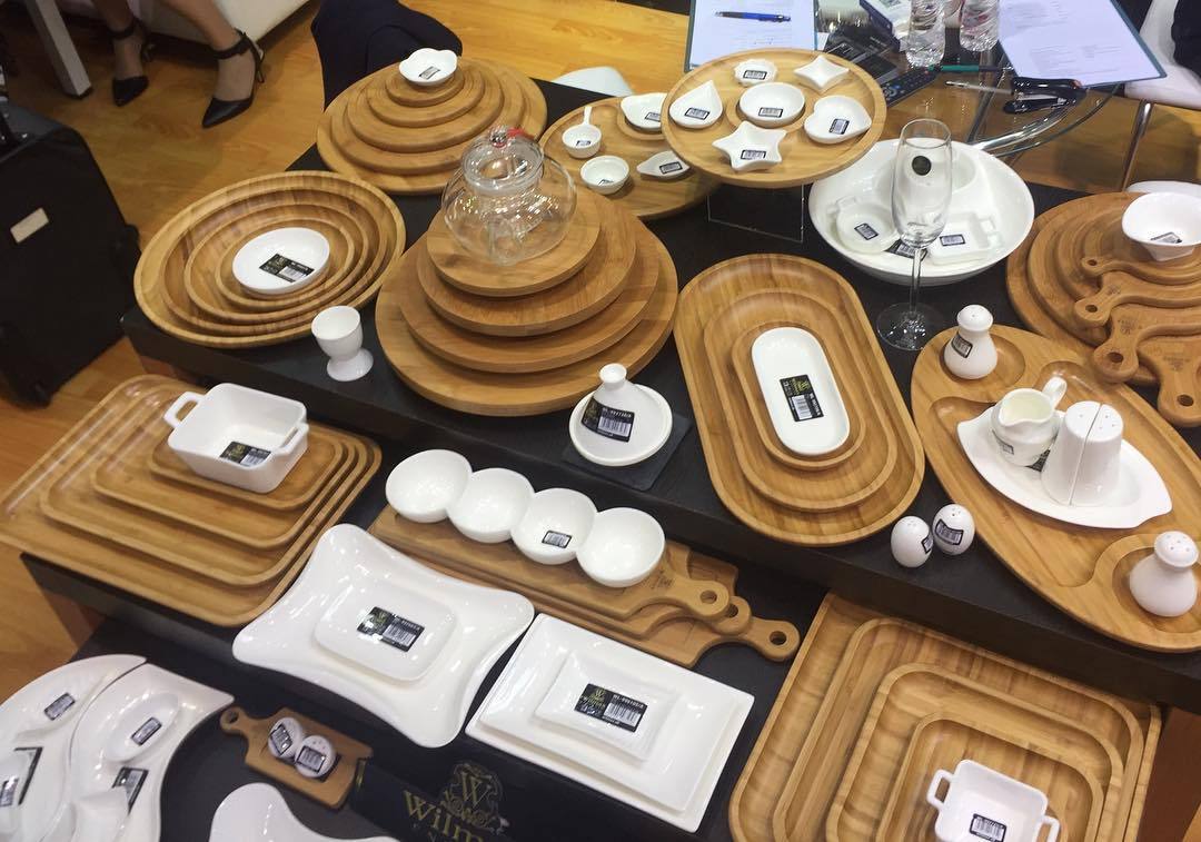 Wilmax Natural Bamboo Plate 10" X 10" | 25.5 Cm X 25.5 Cm SKU: WL-771023/A