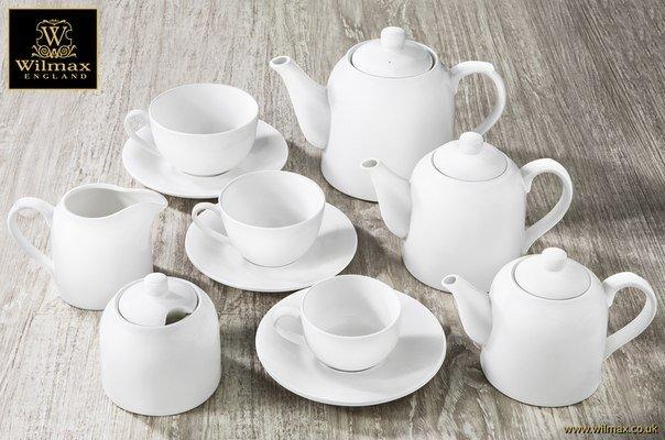 Wilmax Fine Porcelain 8 Oz | 250 Ml Tea Cup & Saucer SKU: WL-993000/AB