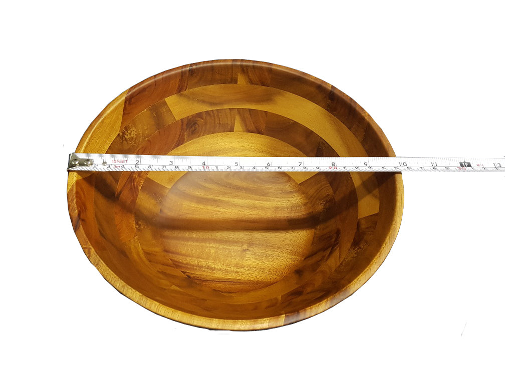 ZavisGreen Acacia round bowl 10" Diameter SKU: ZG-660710