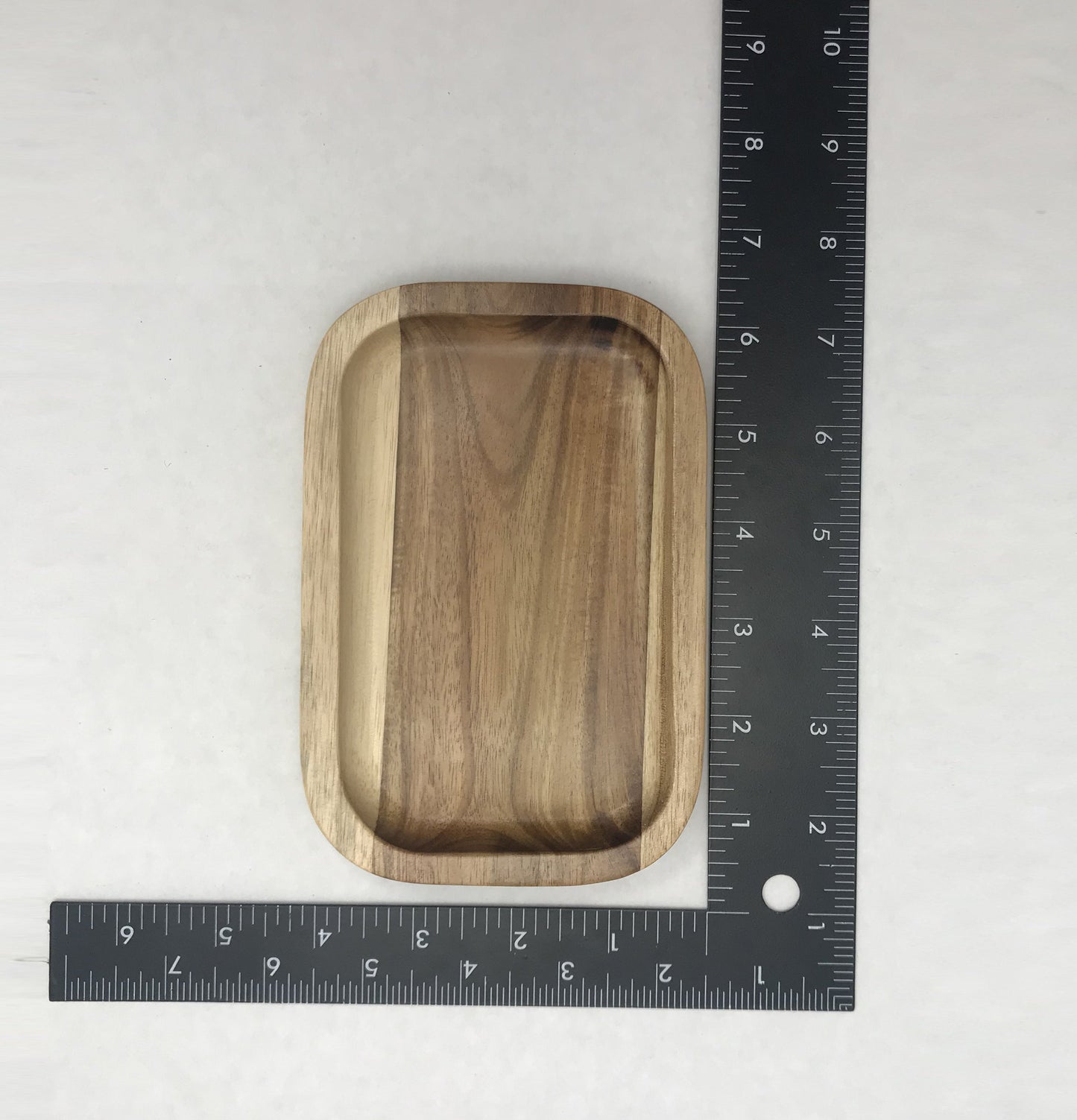 ZavisGreen Acacia Serving rectangle tray / dish 6" X 4" SKU: ZG-660206