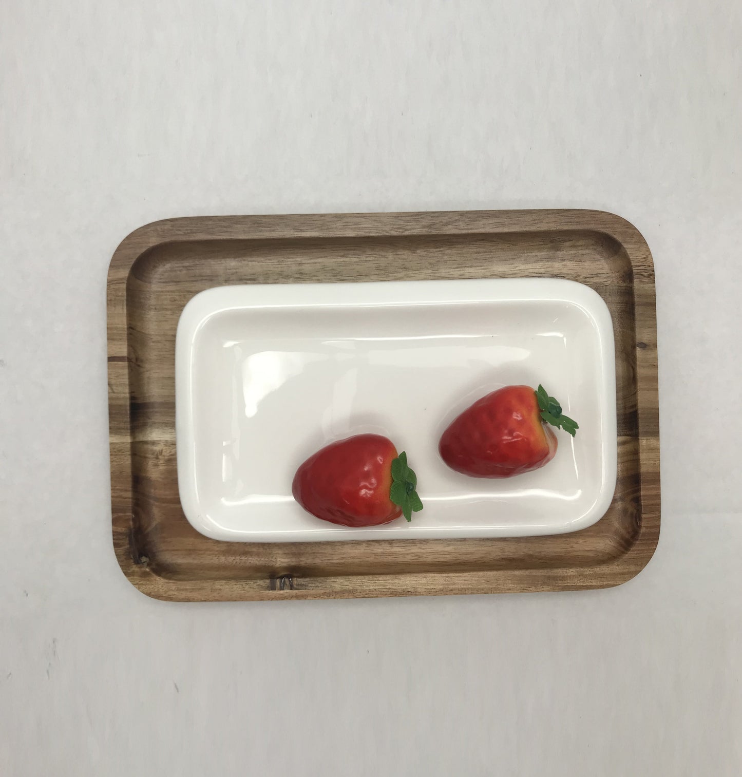 ZavisGreen Acacia Serving rectangle tray / dish 10" X 7" SKU: ZG-660210