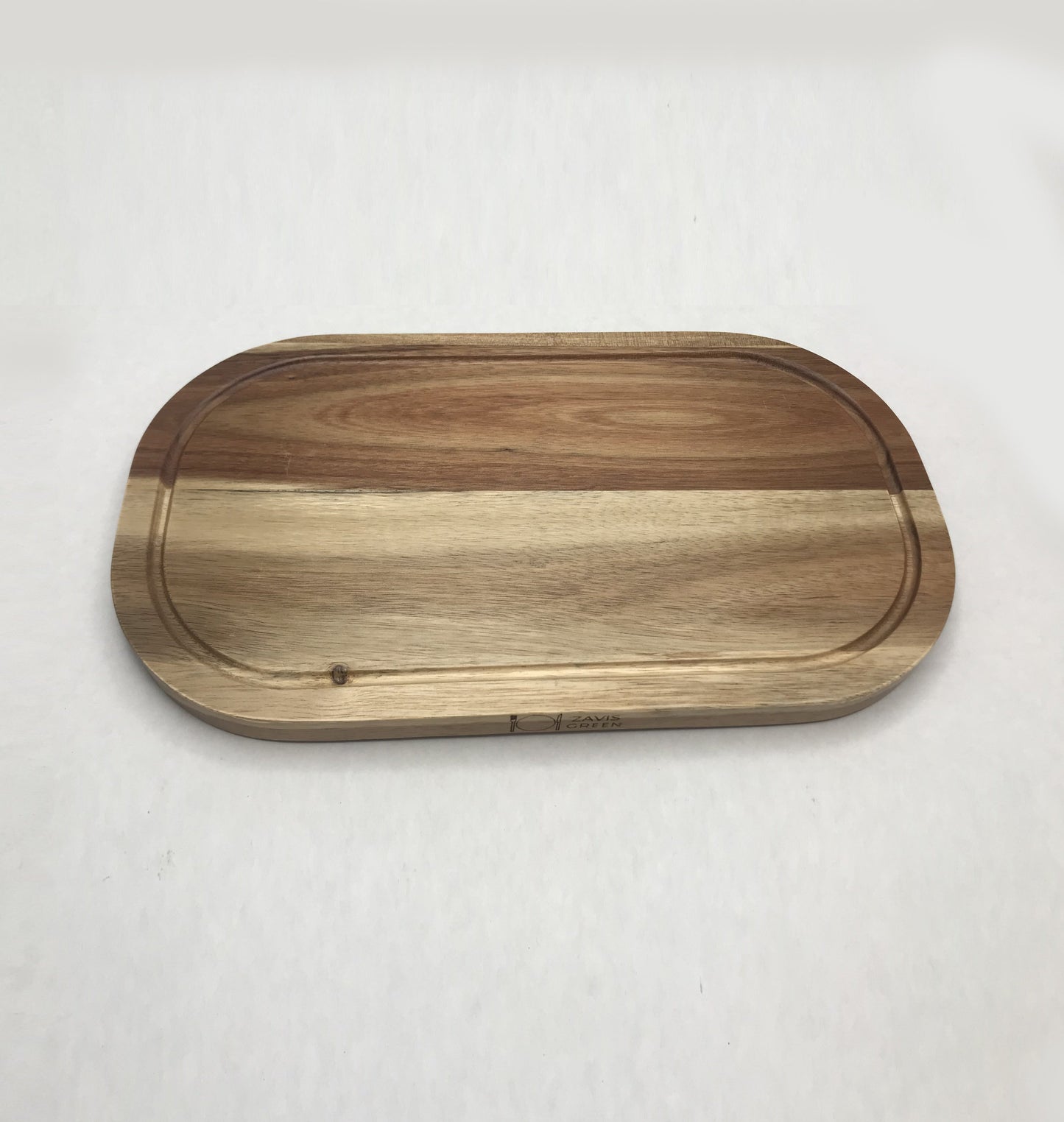 ZavisGreen Acacia Serving Rounded cutting board 14" X 8" SKU: ZG-660414
