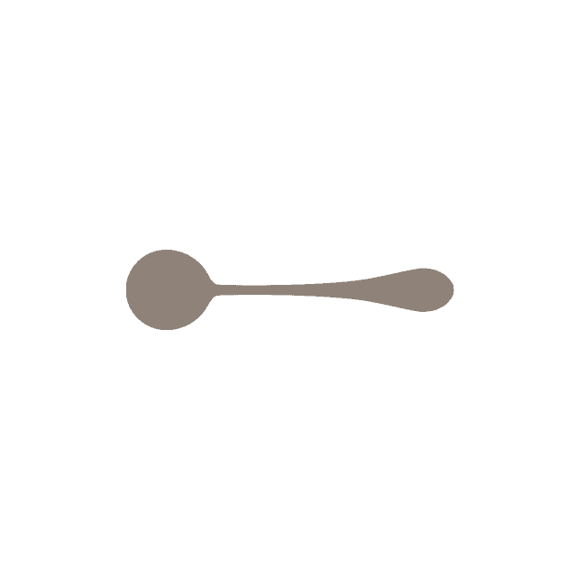 Bouillon Spoon Mirror Finish: 5803