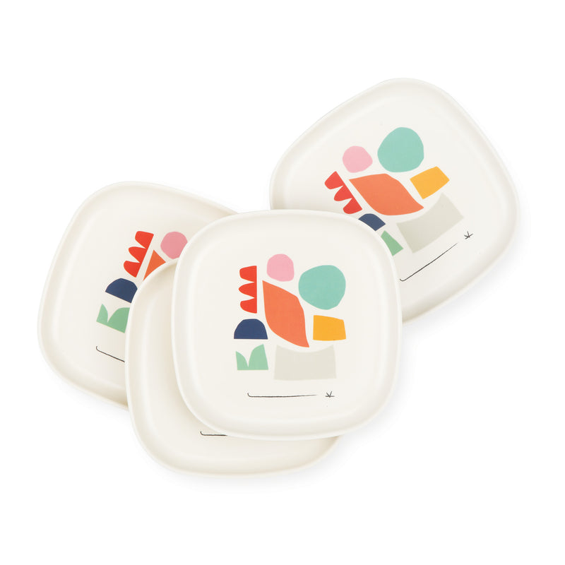 Illustrated Medium Plate Set - Color Series