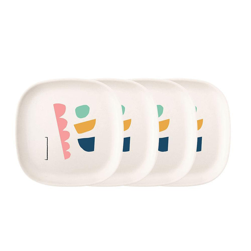 Illustrated Side Plate Set - Color Series