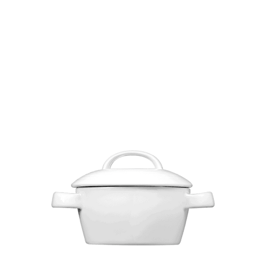 Mini Casserole | Catalog Number: 010 1395 | Dimensions: 4 x 2 in (10 cm) 8 fl oz (237 ml)
