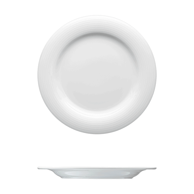 Round Plate | Catalog Number: 010 0003 | Dimensions: 12 5/8 in (32cm)