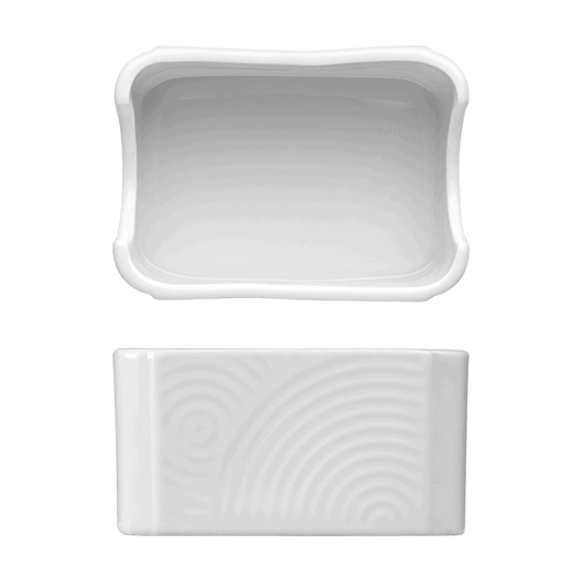 Sugar Packet Holder | Catalog Number: 048 0196 | Dimensions: 3.75 x 2.75 x 2h in (9.5 x 7 x 5h cm)