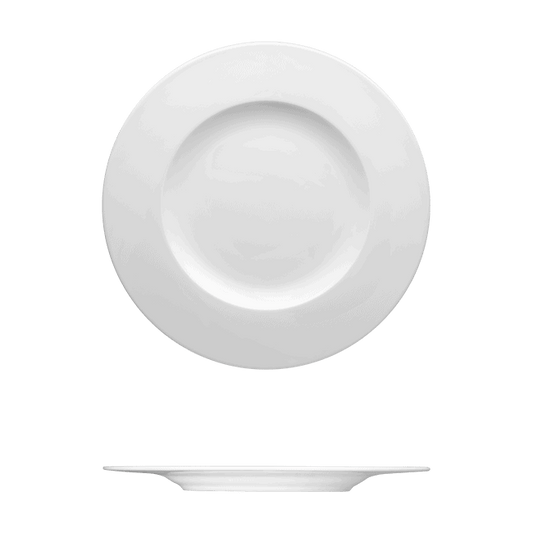 Round Plate Catalog Number: 051 0016 | Dimensions: 10 5/8 in (27cm)