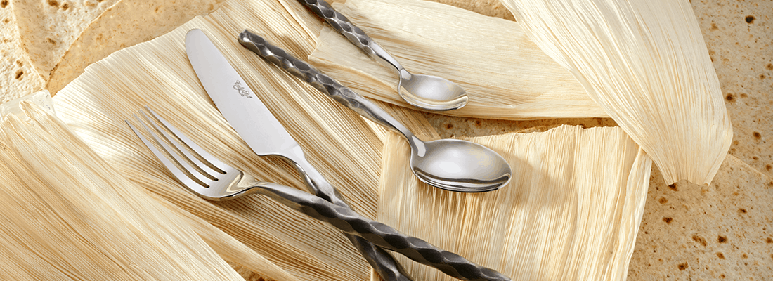 Corby Hall Laredo Bouillon Spoon | Forged: C5303