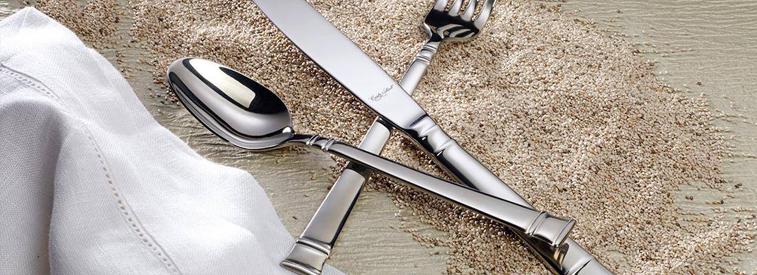 Corby Hall Tudor Restaurant Knife | Solid Handle | Mirror Finish: 3851