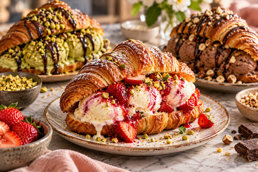 🥐 Put Ice Cream Inside a Croissant