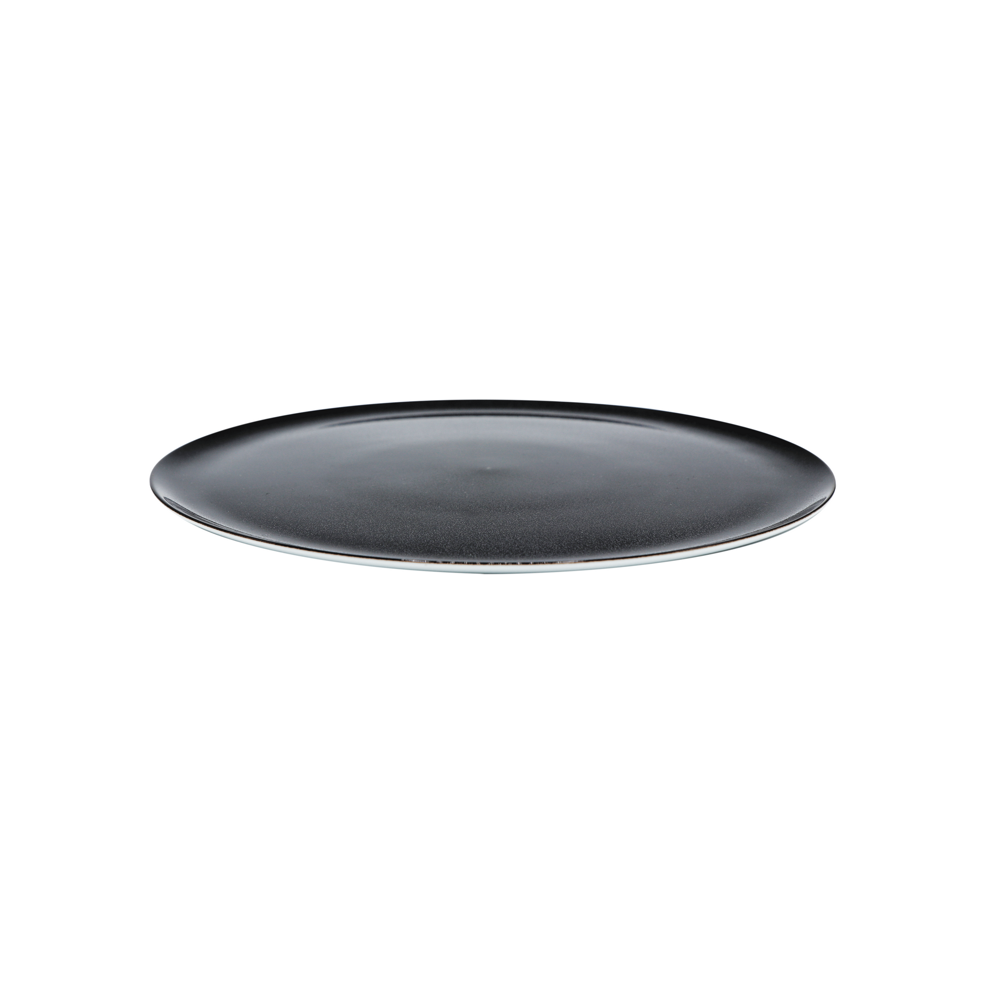 JL Coquet  NOIR PAILLET? - Assiette plate, Slim 10.63 Inch SKU: SLI1034NPAIBLNC000