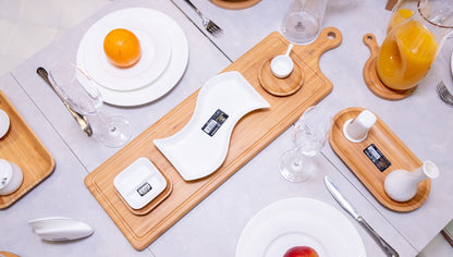 Wilmax Natural Bamboo Long Serving Board With Handle 34.3" X 7.9" | 87 X 20 Cm SKU: WL-771137/A