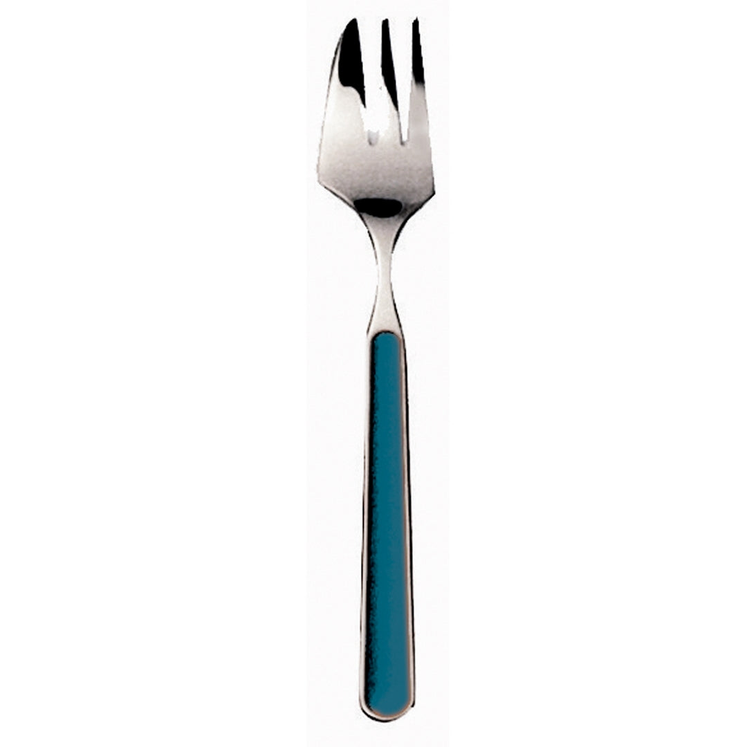 Cake/Oyster Fork Blue 