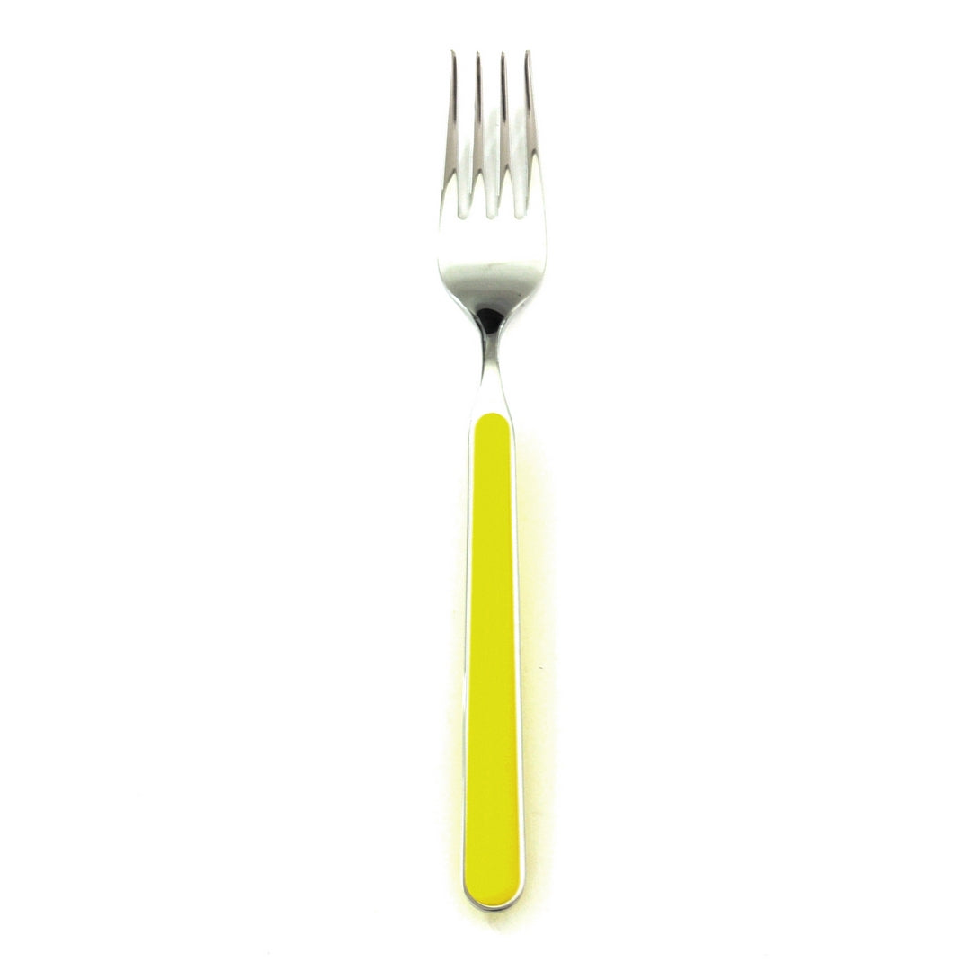 Table Fork Yellow 