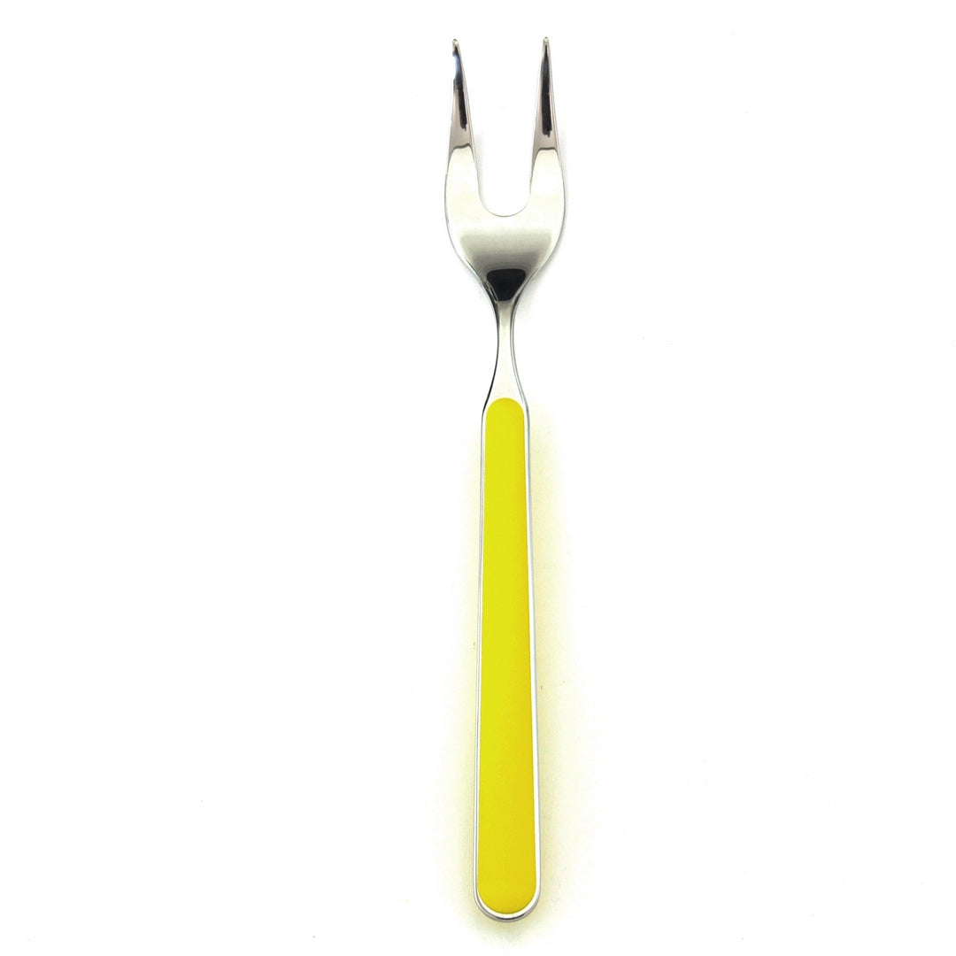 Serving Fork Yellow 