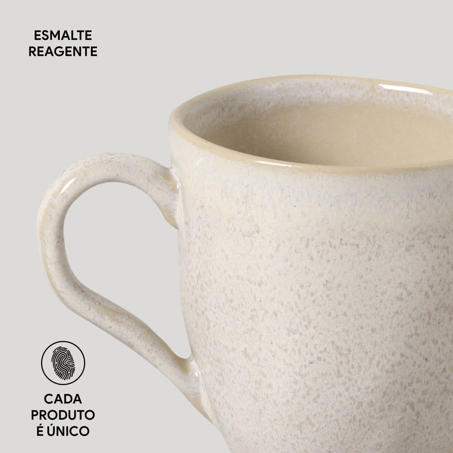 Porto Brasil LATTE ORGANIC MUG dia. 9.23 oz.  SKU: '11314108501