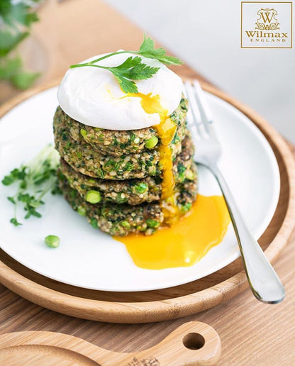 Wilmax Fine Porcelain Rolled Rim Dinner Plate 9" | 23 Cm SKU: WL-991014/A