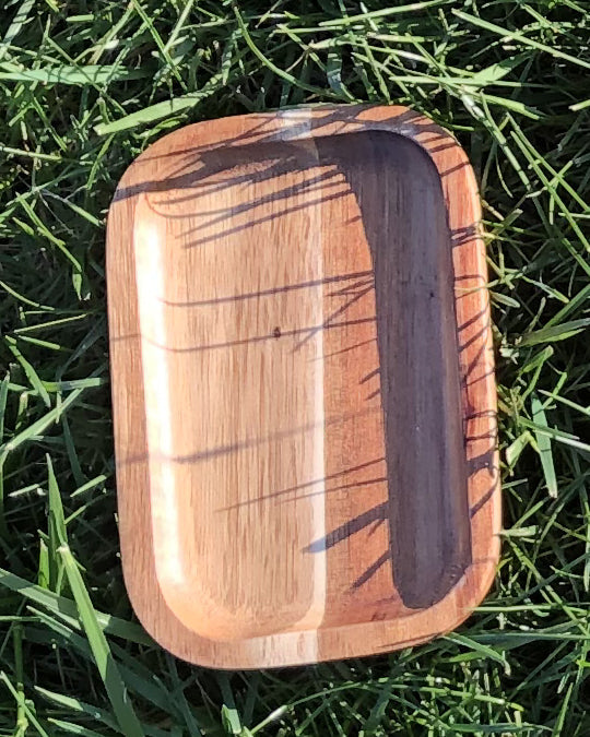 ZavisGreen Acacia Serving rectangle tray / dish 6" X 4" SKU: ZG-660206