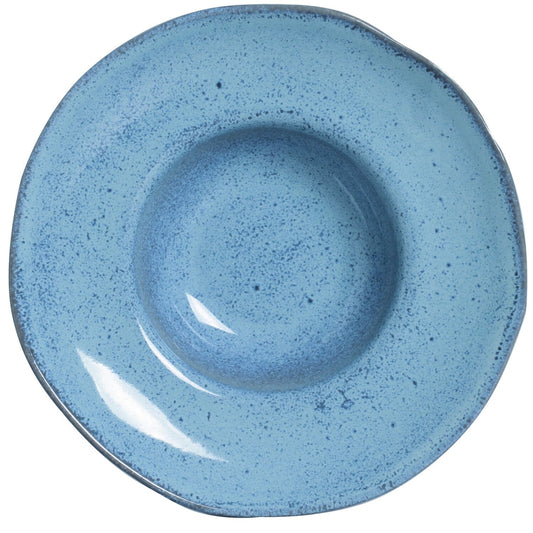 Porto Brasil BREEZE DEEP RIM PLATE  STONEWARE dia. 11.02x2.56"  SKU: '12014109001