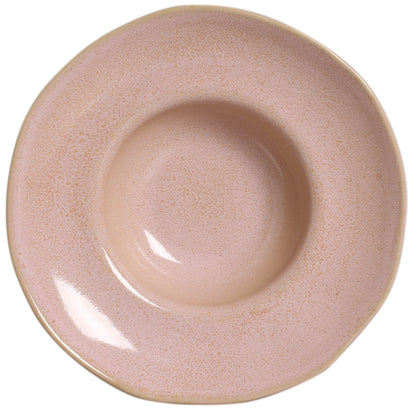 Porto Brasil LITCHI DEEP RIM PLATE  STONEWARE dia. 11.02x2.56"  SKU: '12014109201
