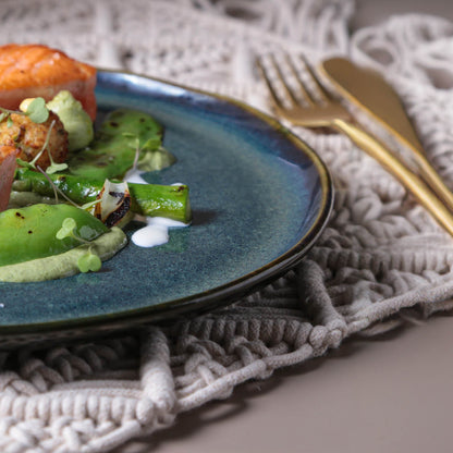 Porto Brasil OCEANO DINNER PLATE BIO STONEWARE dia. 10.83"  SKU: '1231106701