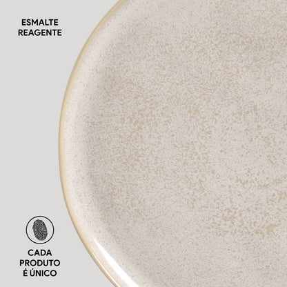 Porto Brasil LATTE DINNER PLATE BIO STONEWARE dia. 11.42"  SKU: '1231108502