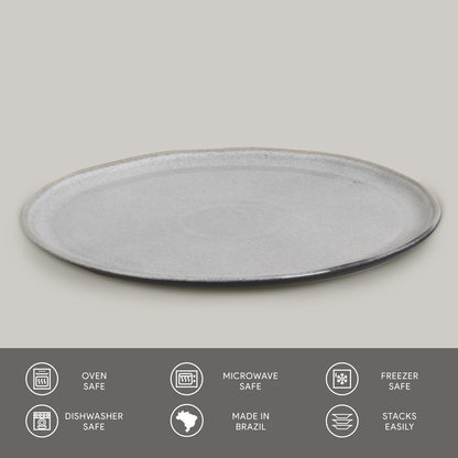 Porto Brasil DUST DINNER PLATE BIO STONEWARE dia. 10.83"  SKU: '1231115801