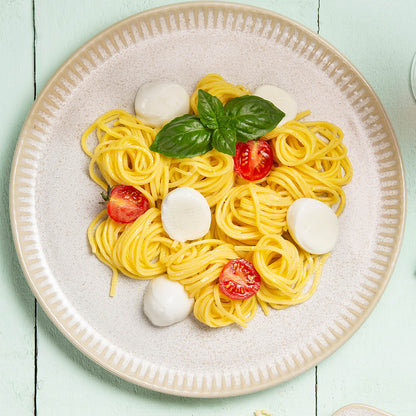 Porto Brasil LATTE LINHAS DINNER PLATE STONEWARE dia. 10.83"  SKU: '1261108501