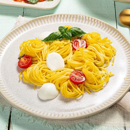 Porto Brasil LATTE LINHAS DINNER PLATE STONEWARE dia. 10.83"  SKU: '1261108501