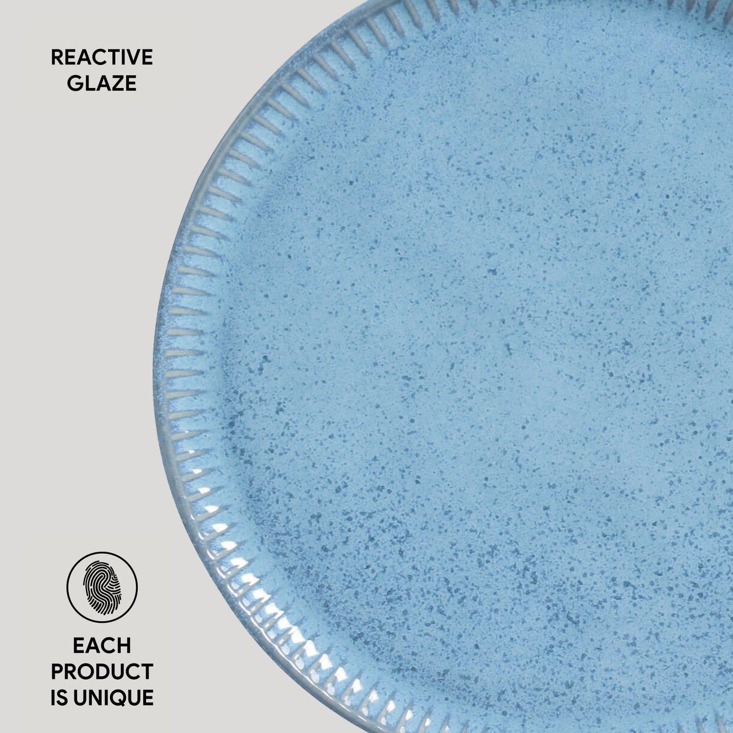 Porto Brasil BREEZE LINHAS DINNER PLATE STONEWARE dia. 10.83" SKU: '1261109001