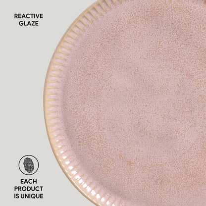 Porto Brasil LITCHI LINHAS DINNER PLATE STONEWARE dia. 10.83"  SKU: '1261109201